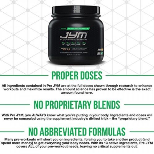 Pre JYM, 20 Servings - Image 2
