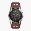 Fossil Men's Coachman Chronograph Brown Leather Watch