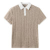 Men's Summer Casual Polo Shirt – Stylish, Lightweight & Breathable Design for Everyday Comfort and Any Occasion - Khaki, S